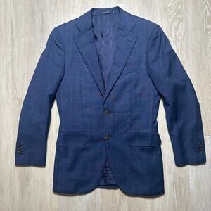 Suitsupply Italian Wool Lazio Sport Coat | Blue | Men’s Size 34